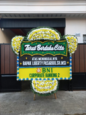 Papan Bunga Duka di Panggungharjo
